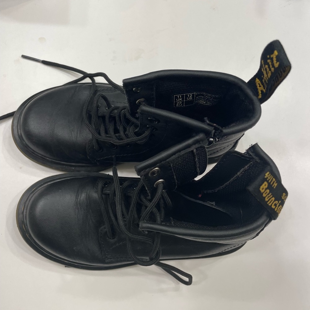 Black doc martens - in great shape -worn 2-3 times